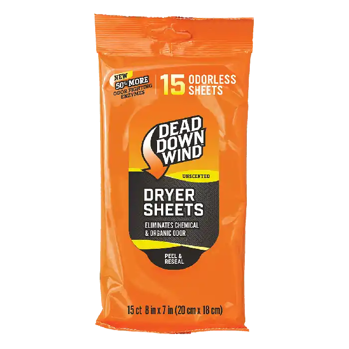Dryer Sheets 15 Count by Dead Down Wind