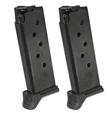 LCP/LCPll 380 ACP 6 round Mag 2 pack