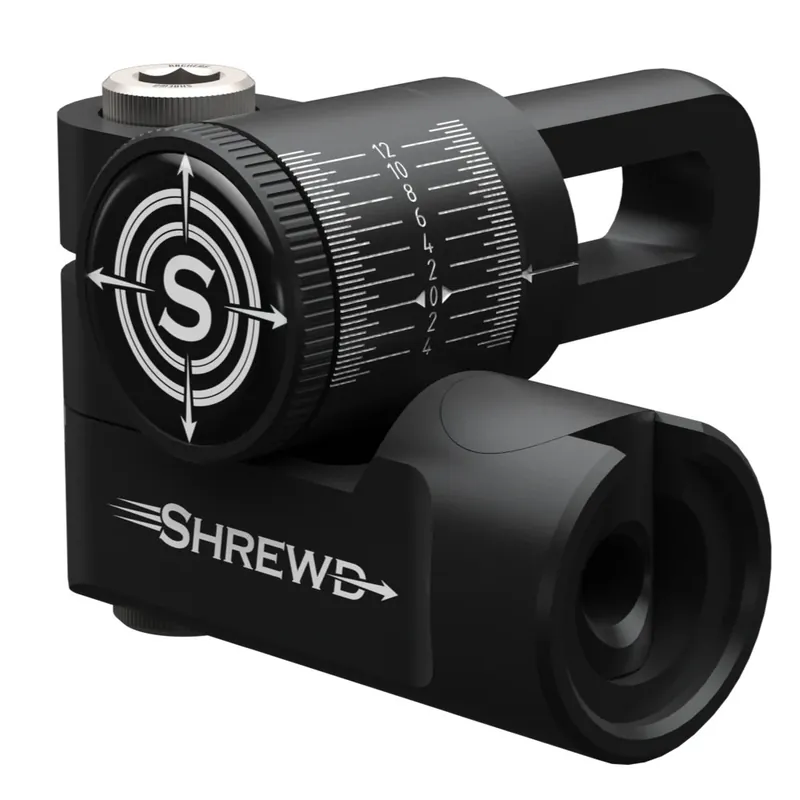 Atlas Single V-Bar Gloss Black by Shrewd Archery