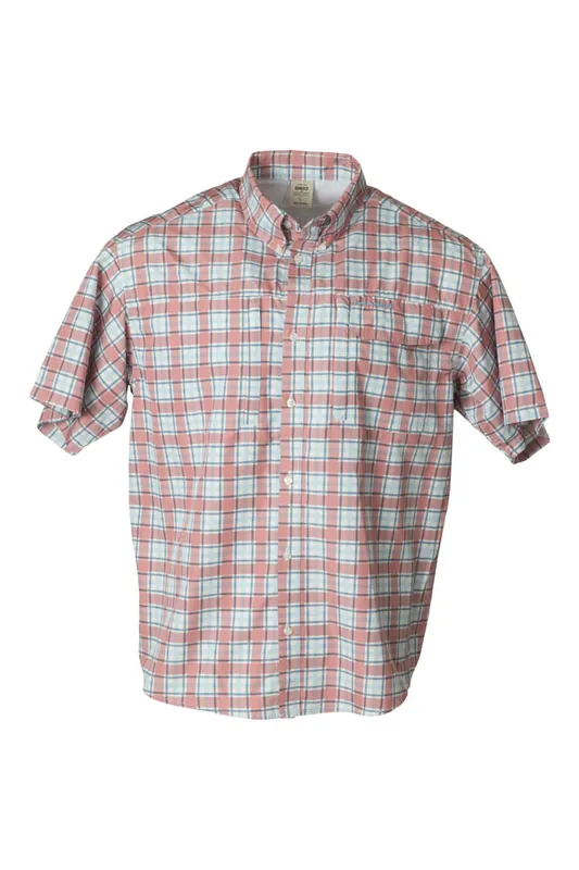 Men‘s Accelerator OTL Fishing Short Sleeve Button Down Shirt by Banded