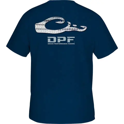 Striper Scales Short Sleeve Tee by Drake Waterfowl