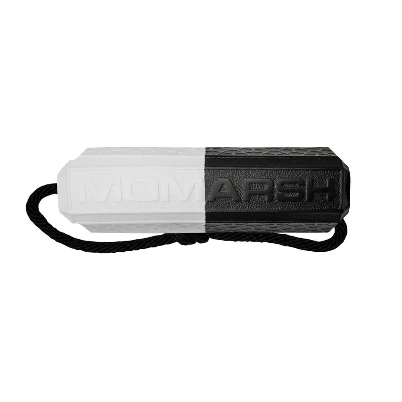 Large Black & White Dog Training Bumper by MoMarsh