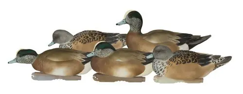 GHG Pro Grade Fully Flocked Decoy Elite Wigeons 6 Pack by Avery