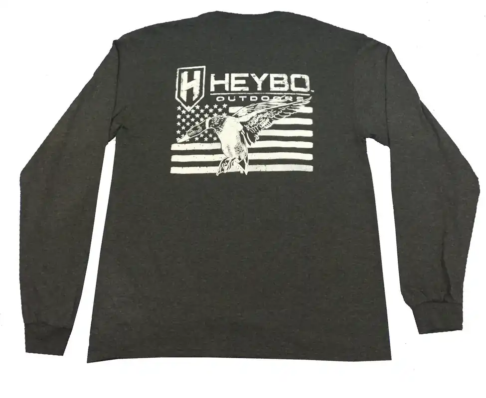 Mallard Flag Long Sleeve Tee Shirt by Heybo