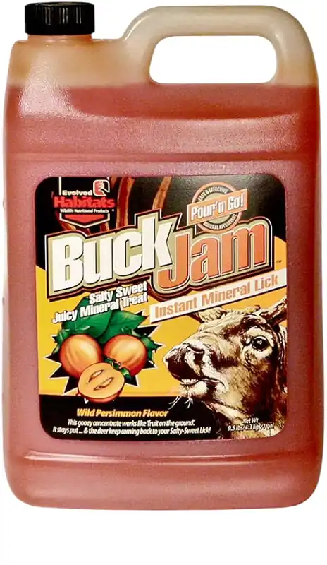 1 Gallon Wild Permission Flavored Buck Jam Liquid Attractant Jug by Evolved