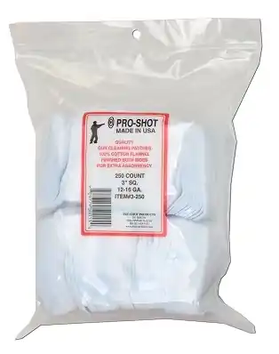 12 and 16ga 3 inch Square Patches by Proshot