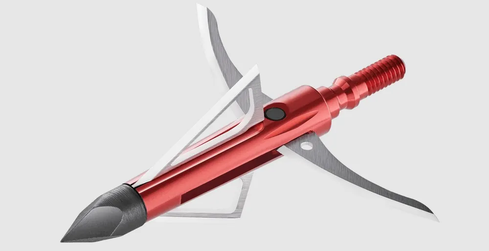 100gr Grave Digger Chisel Tip Extreme 4 Blade Broadhead by Bloodsport