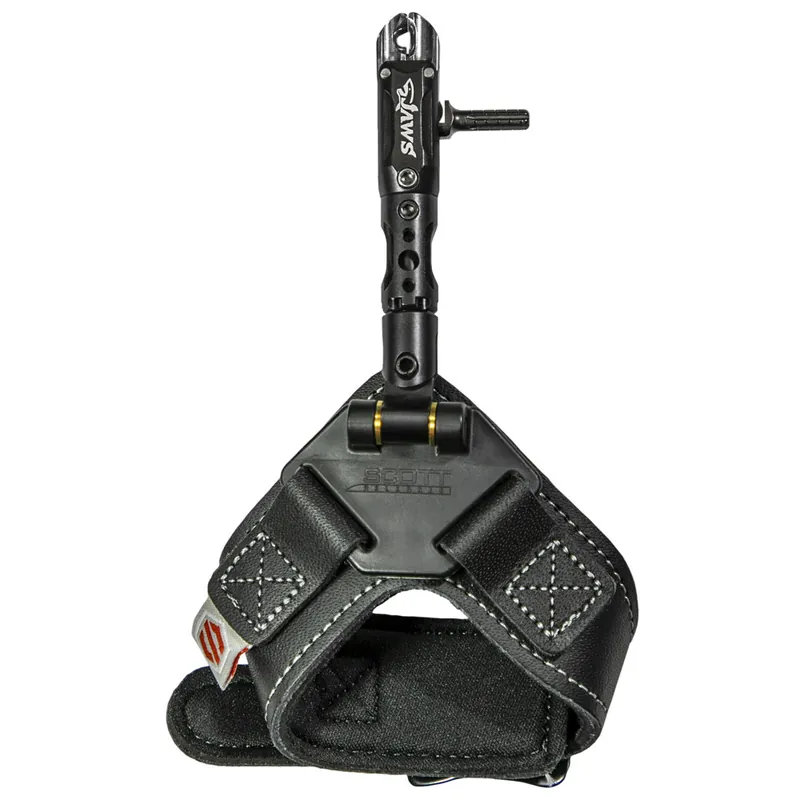 Jaws Dual Caliper Buckle Strap Release in Black by Scott Archery