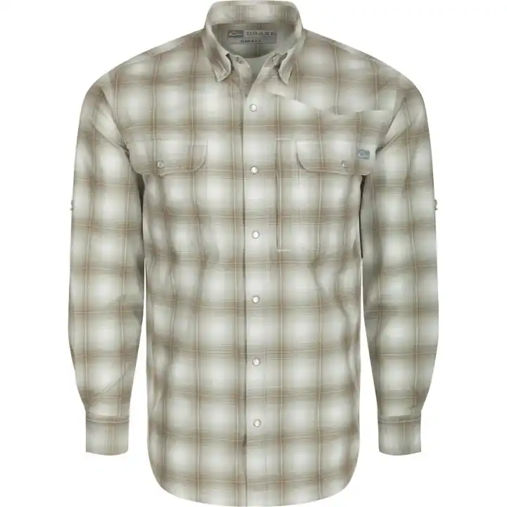Cinco Ranch Western Plaid Long Sleeve by Drake