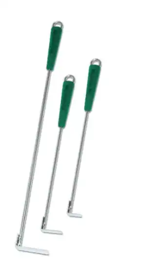Ash Tool Scraper with Soft Grip Handle for Large or Medium EGGs by Big Green Egg