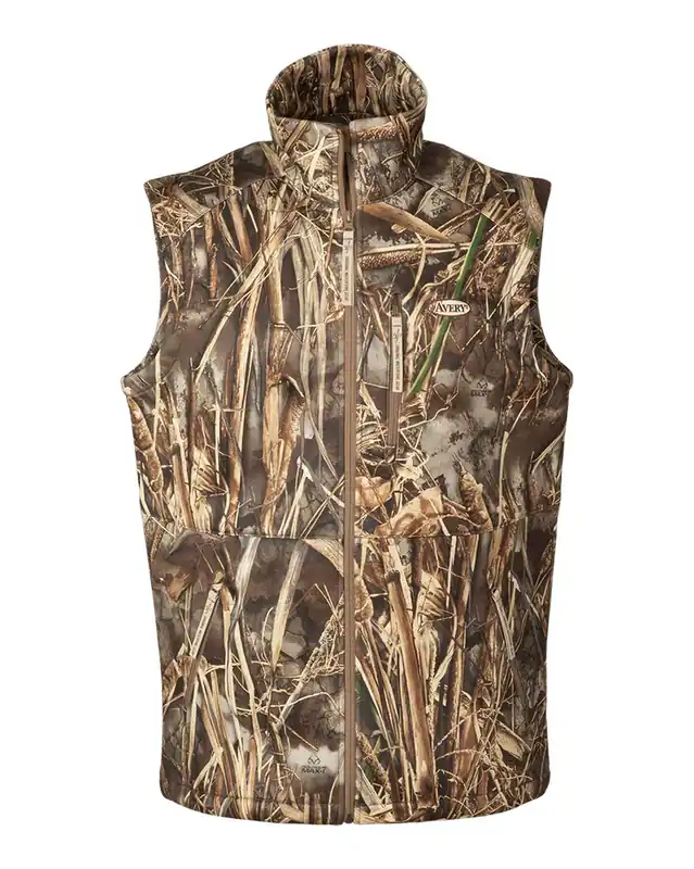 Men‘s Origina Zip Up Tec Fleece Vest by Avery