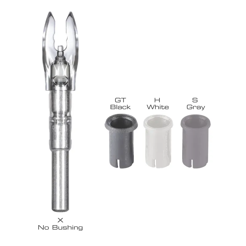 FIT White Universal Lighted Nock by Nockturnal