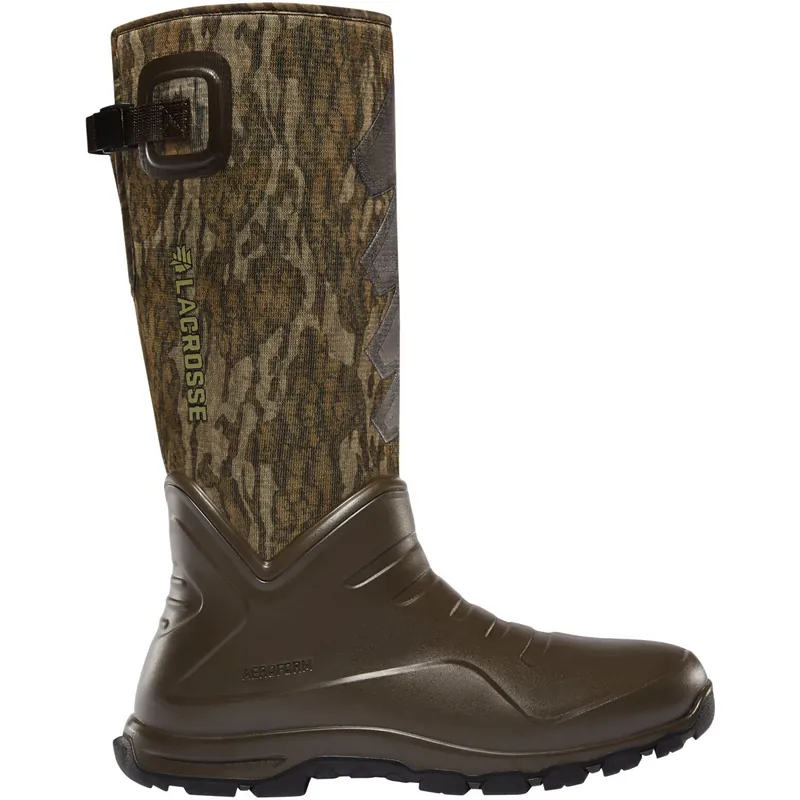 AeroHead Sport Boot 16 Inch 7.0mm in Mossy Oak Bottomland by Lacrosse
