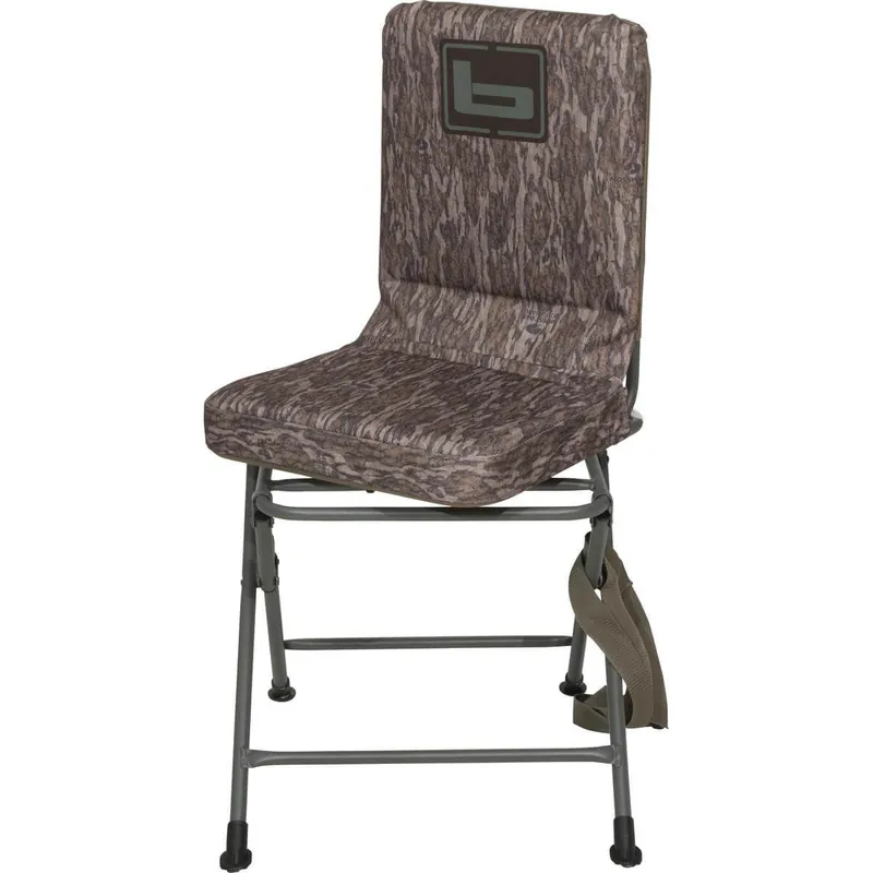 Mossy Oak Bottomland Tall Swivel Blind Chair by Banded