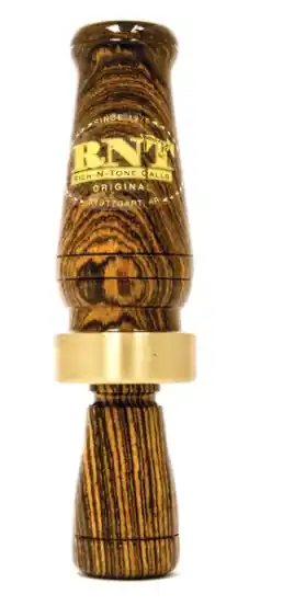 Original Bocote Wood Duck Call by Rich N Tone