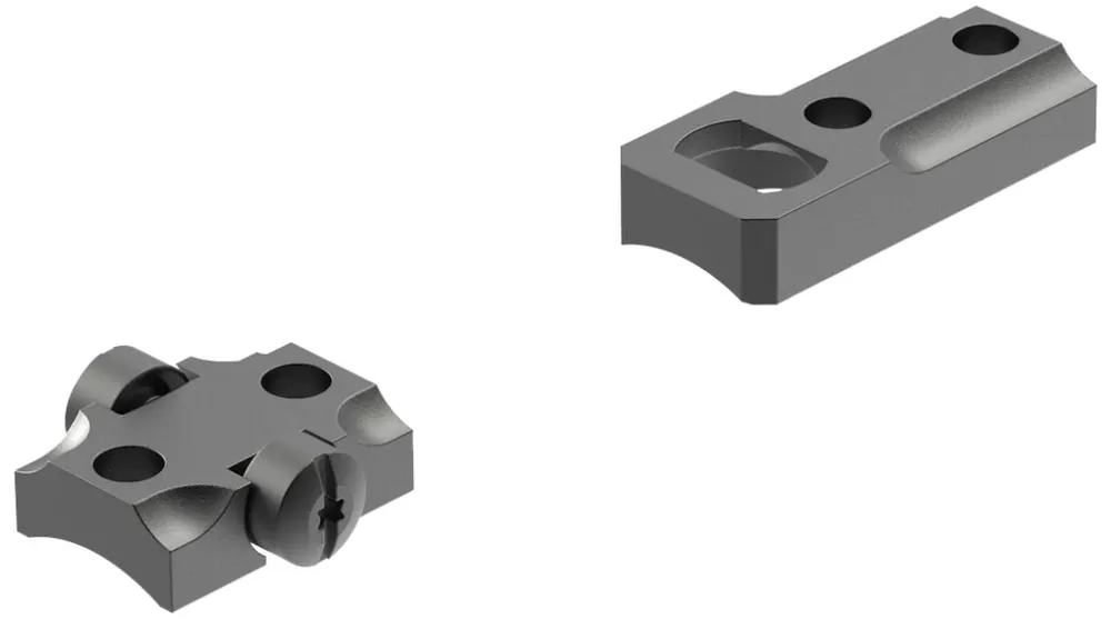 2 Piece Standard Scope Mount Base Matte Black for Remington 710 by Leupold