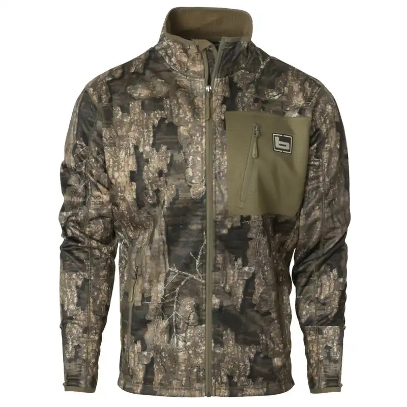 Men‘s Full Zip Mid Layer Fleece Jacket by Banded