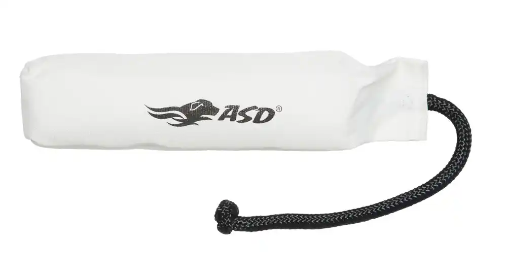 White 2 Inch Canvas Training Bumper by Avery