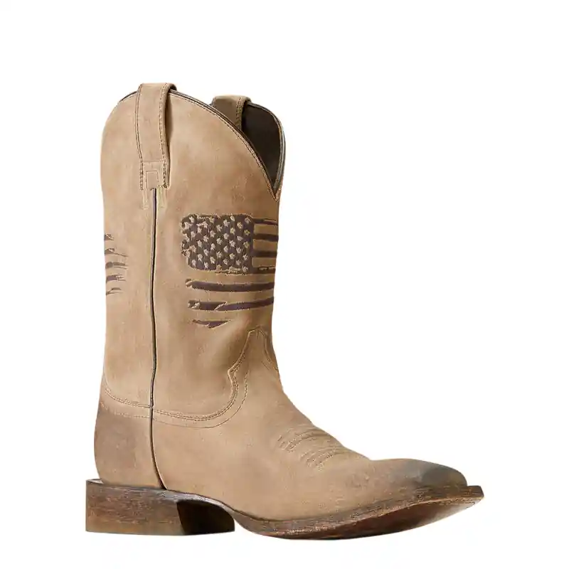 Men‘s Leather Circuit Patriot Western Boots by Ariat