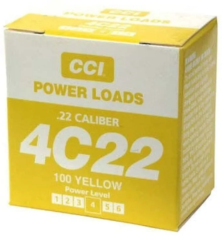 Super PRO Dummy Launcher Blank Powerloads in Yellow by DT Systems