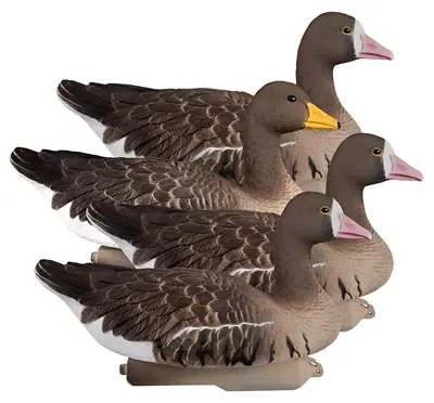 Full Size Specklebelly Goose Floater Decoys 4 Pack by Higdon Outdoors