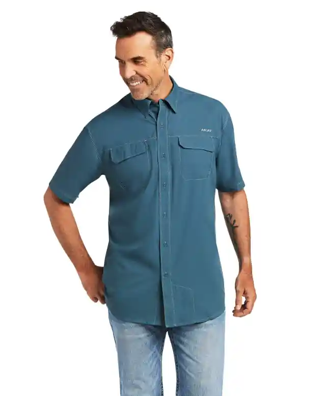 VentTEK Outbound Button Shirt in Stargazer by Ariat