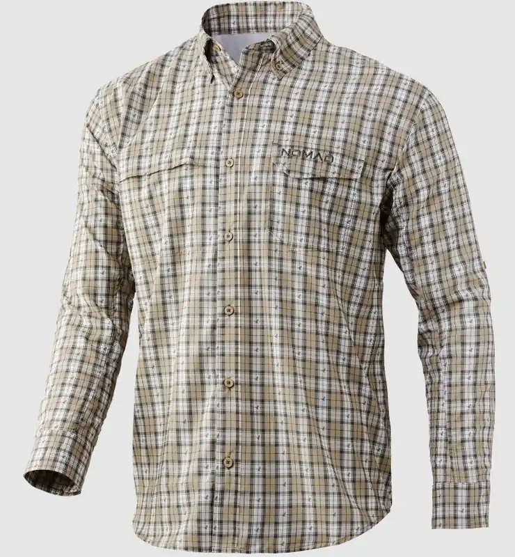 Stretch Lite Plaid Long Sleeve Shirt by Nomad