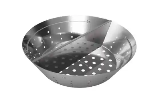 Stainless Steel Fire Bowl for Large EGG Grill by Big Green Egg