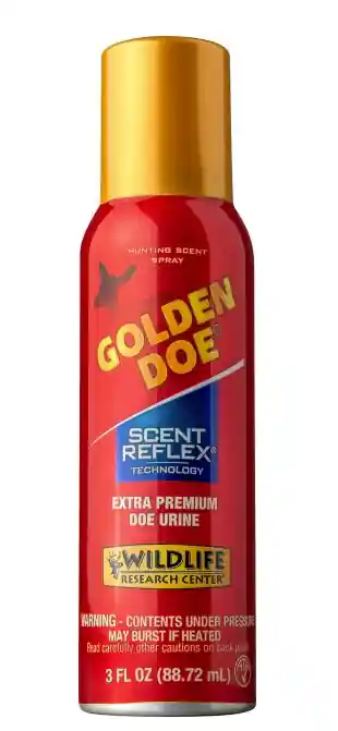 3oz Golden Doe Spray Can with Scent Reflex by Wildlife Research Center