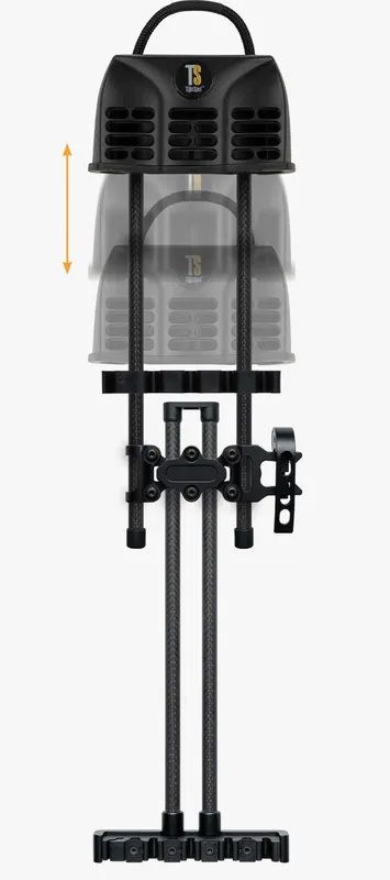 Shift-Lock Premium 1-Piece Fully Adjustable Quiver in Moss by TightSpot