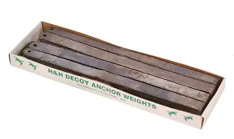 6 oz. 12 Pack of Decoy Anchor Weights by H&H Lure Company
