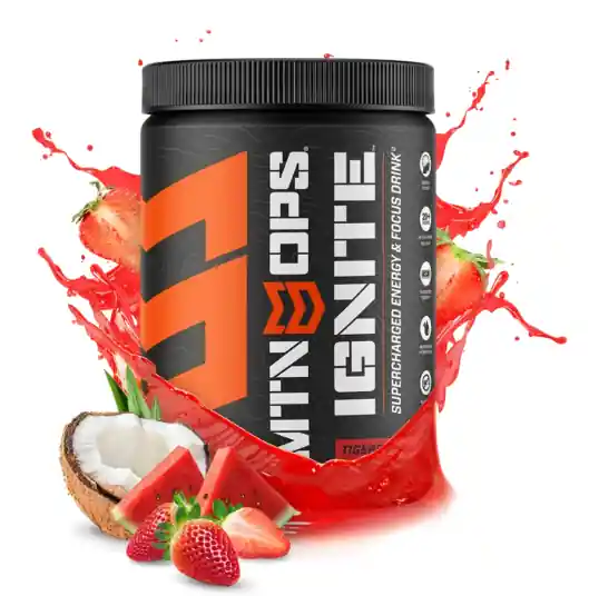 Ignite in Tiger Blood 45 Scoops Tub by MTN Ops