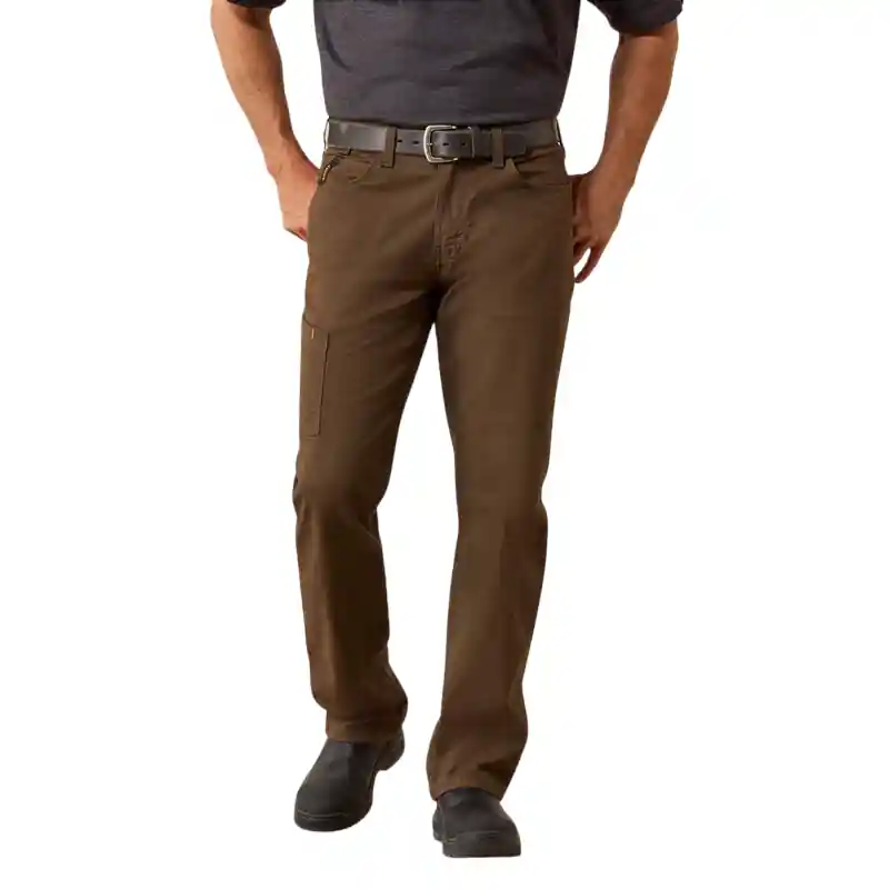 Men‘s Rebar M4 Low Rise DuraStretch Made Tough Stackable Straight Leg Pants by Ariat