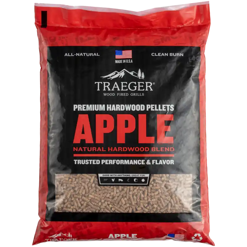 Apple Premium Hardwood Pellets by Traeger