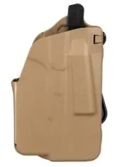 Safariland 7TS ALS Slim Holster Flex Paddle & Belt Loop