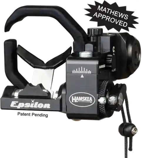 Epsilon Rest Right Hand Black Mathews Approved Bracket by Hamskea