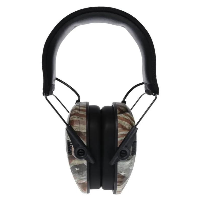 American Flag Razor Slim Electronic Ear Muff by Walker‘s Game Ear