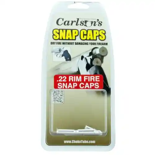 6 Pack 22 Rimfire Snap Caps by Carlson‘s Choke Tubes