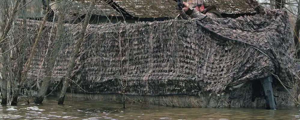 Bottomland Camo 17-19 Inches Quick Set Blind Kit by Avery