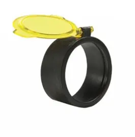 Quake Amber SeeThru 270 Optic Covers - Size 7