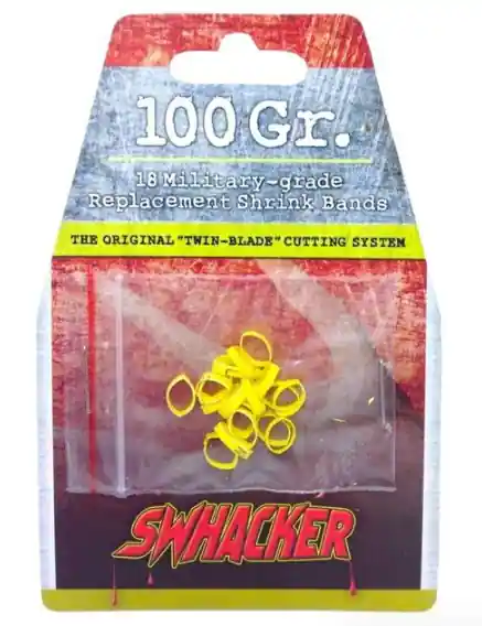 Replacement Bands for 2 Blade 100 Grain Broadheads by Swhacker