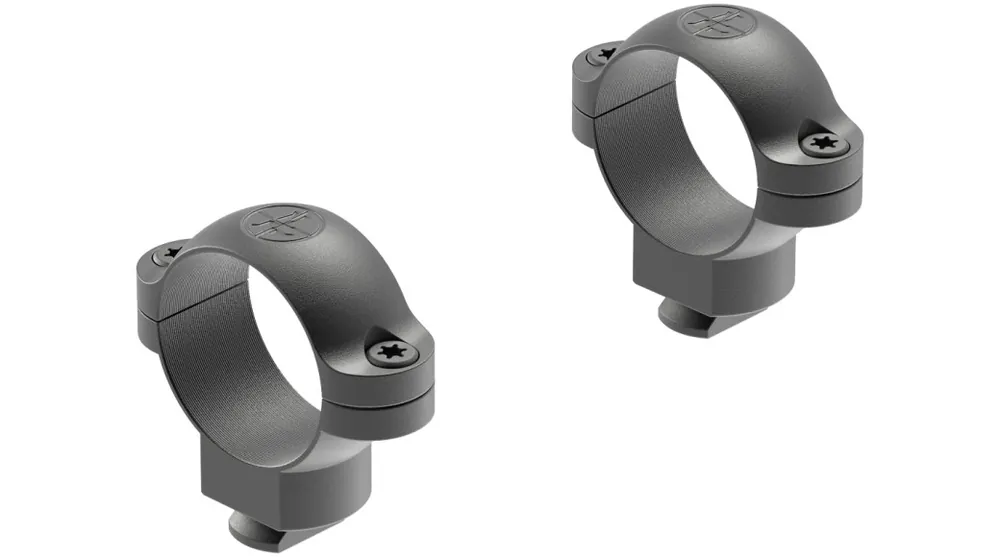 Dual Dovetail Medium 1 Inch Matte Rings by Leupold