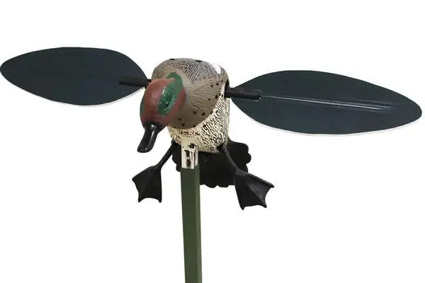 Green Wing Teal Duck Spinning Wing Motion Decoy by Mojo Outdoors