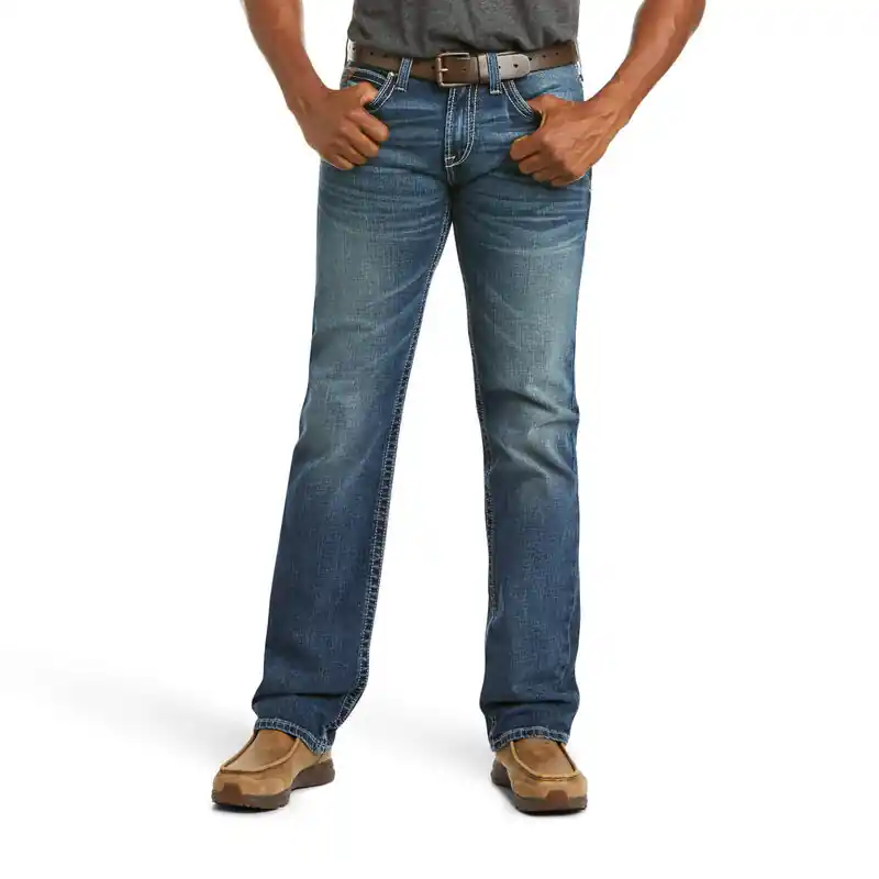 Men‘s M7 Rocker Stretch Coltrane Stackable Straight Leg Jeans by Ariat