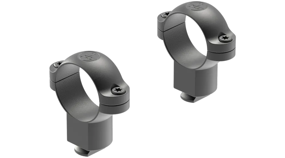1 Inch Super High Dual Dovetail Matte Rings by Leupold