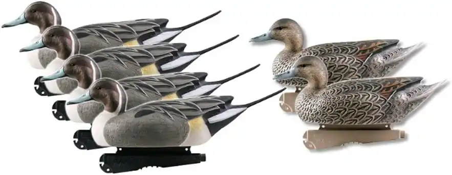 6 Pack GHG Hunter Series Over Size Static Pintail Duck Decoys by Avery