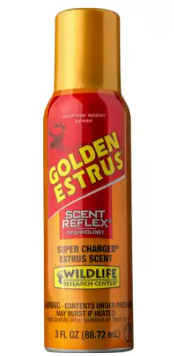 Wildlife Research Golden Estrus w/Scent Reflex - 3oz