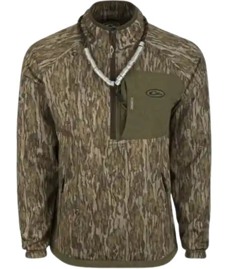 MST Endurance 1/4 Zip Camo Pullover by Drake Waterfowl