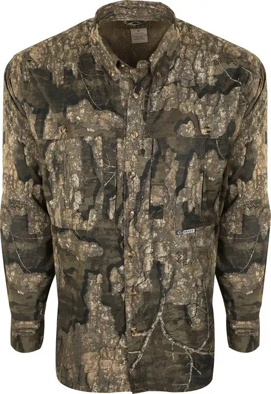 Drake EST Camo Wingshooters L/S Shirt