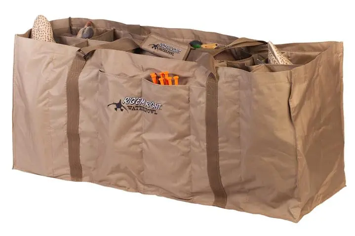 12 Slot Full Body Duck Decoy Bag by Rig Em Right